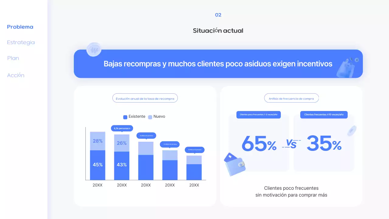 Oferta de membresía Blue Modern