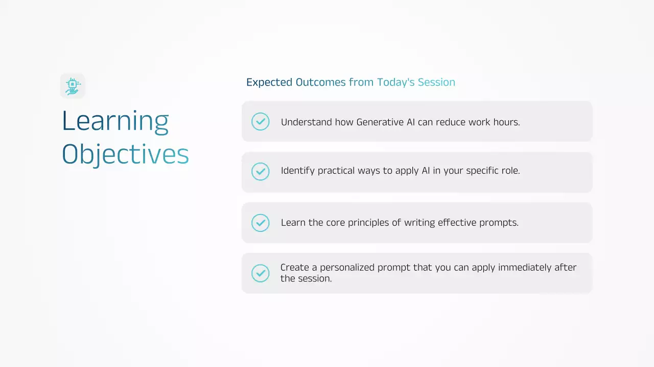 블루 모던 AI 교육 발표 프레젠테이션