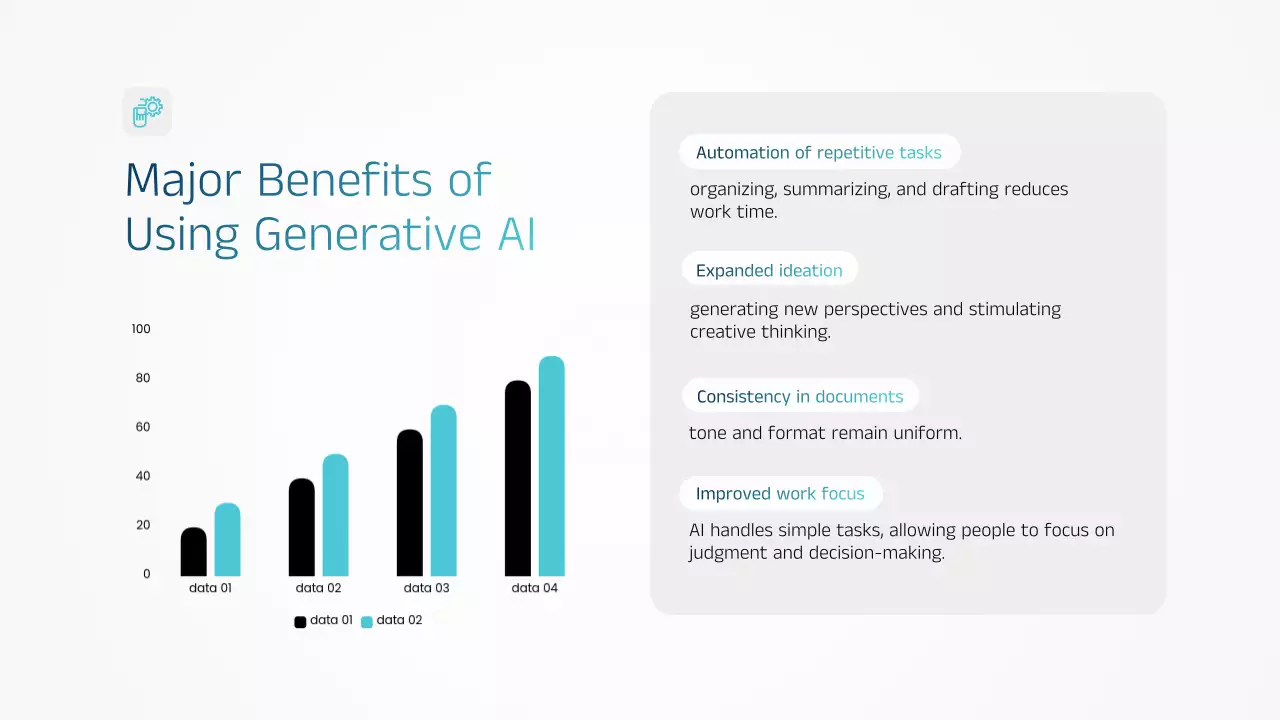 블루 모던 AI 교육 발표 프레젠테이션