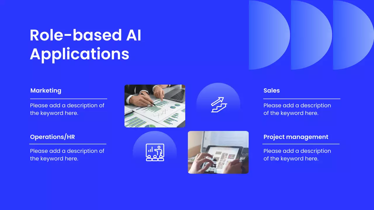 블루 모던 AI 교육 행사 발표