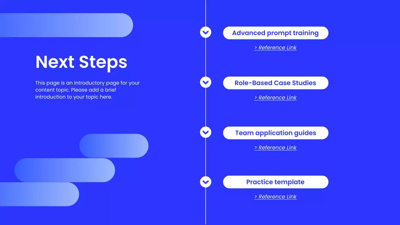 블루 모던 AI 교육 행사 발표
