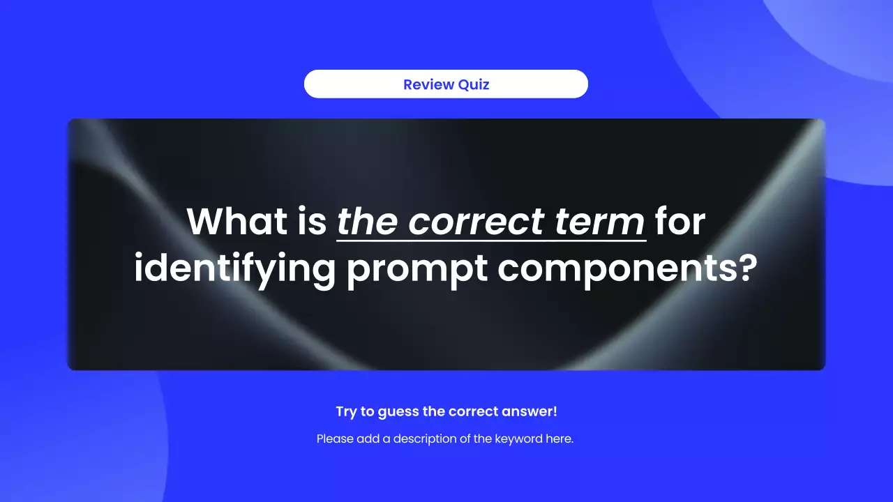 블루 모던 AI 교육 행사 발표