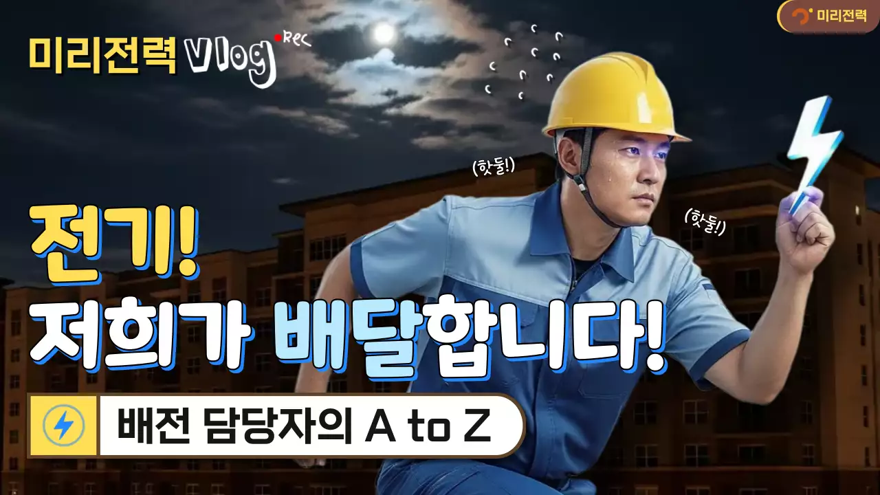 파랑 팝 전기 홍보