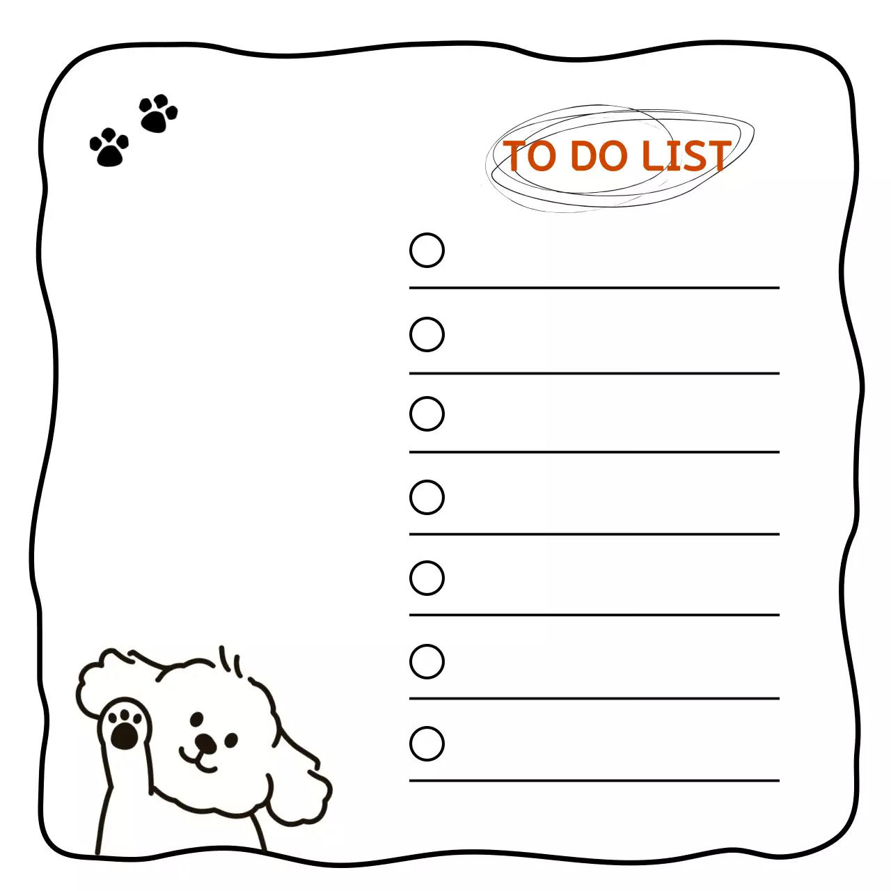 강아지 투두 리스트