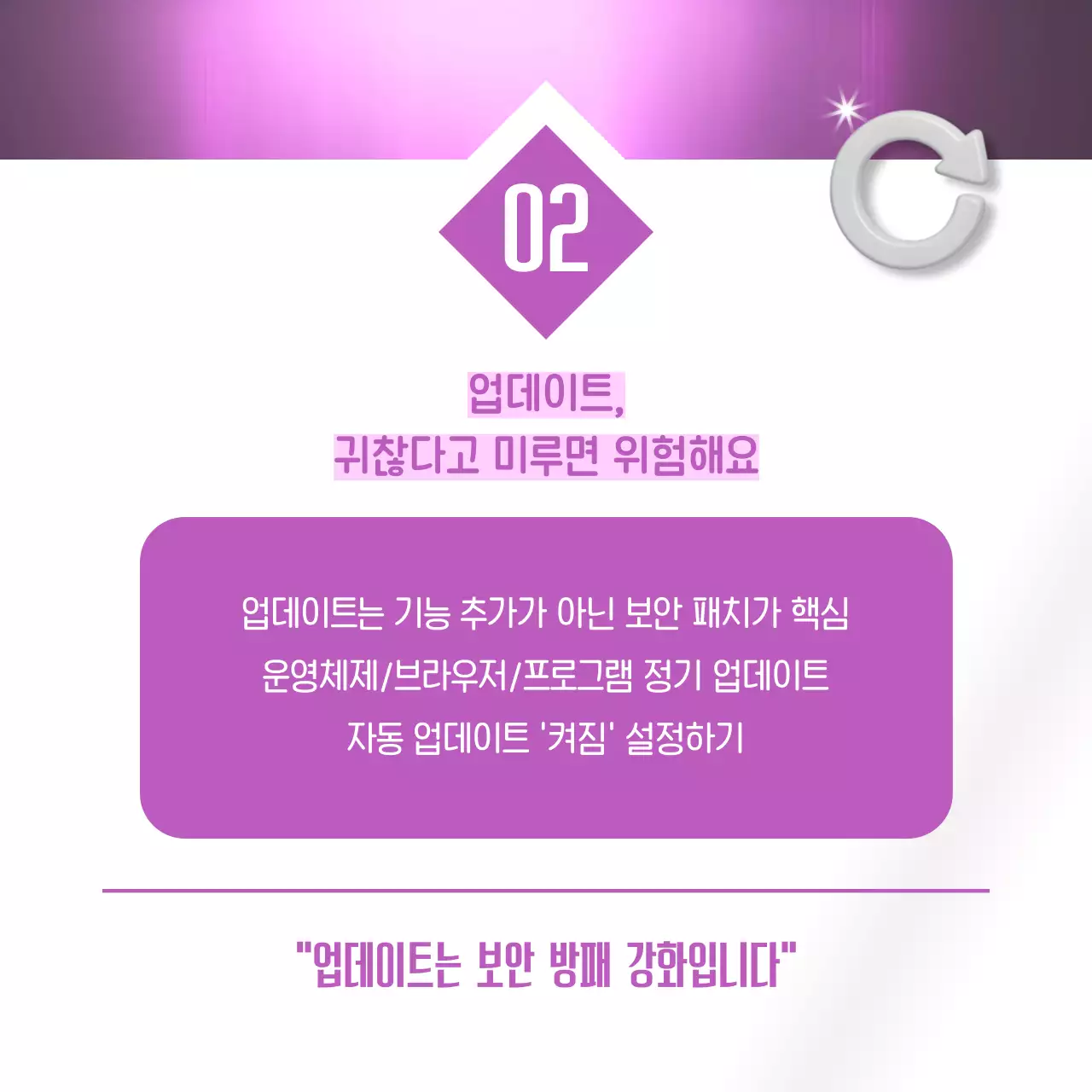 보라 모던 정보보호를 위한 컴퓨터 보안 팁 안내