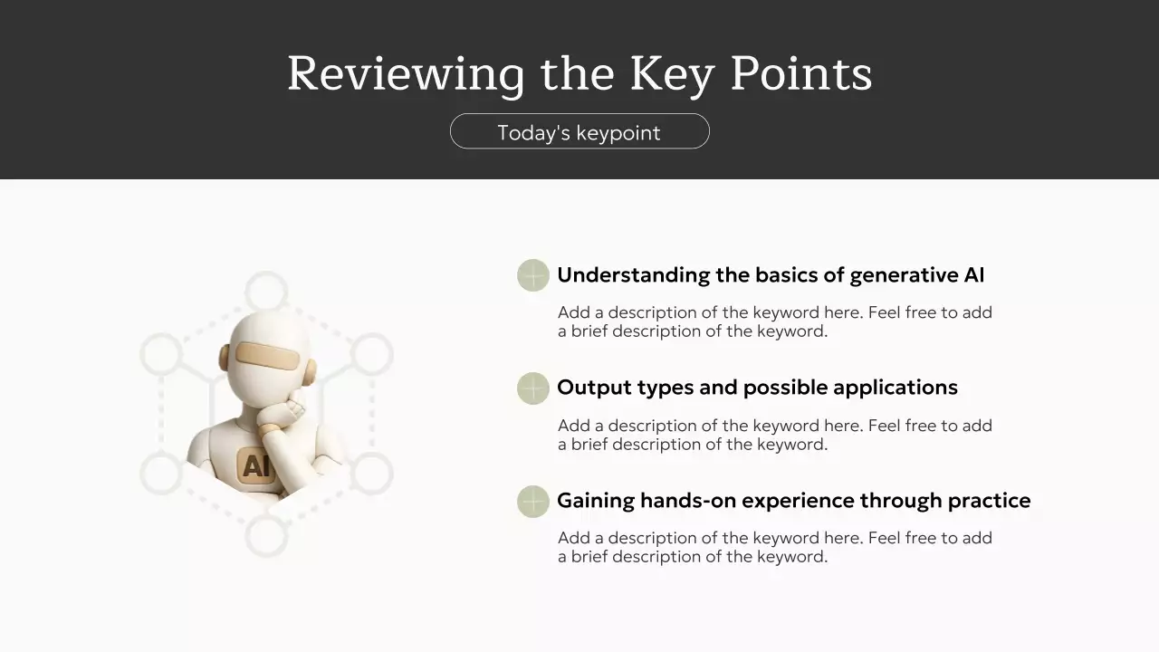 Undangan Kursus AI Minimalis Warna Beige