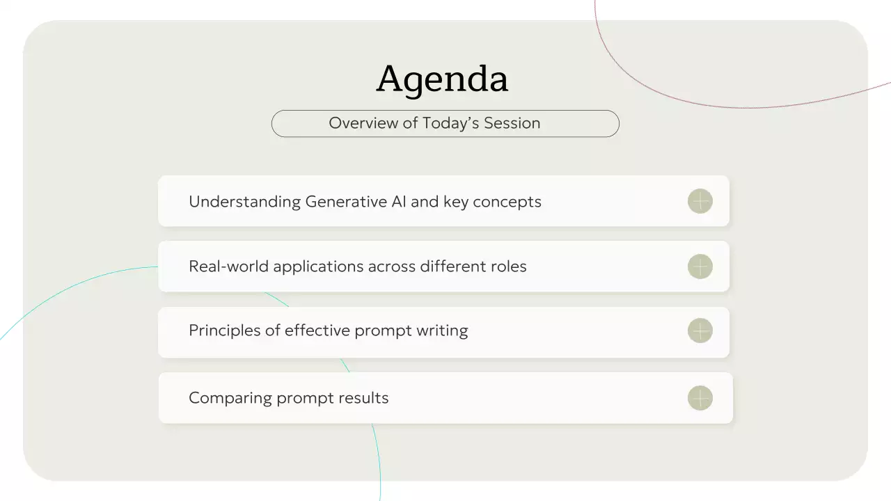 Undangan Kursus AI Minimalis Warna Beige