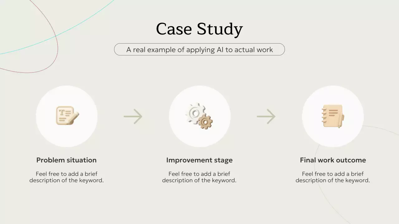 Undangan Kursus AI Minimalis Warna Beige