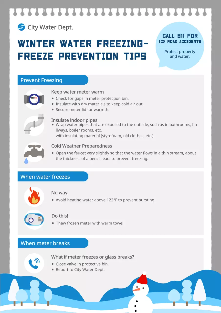 blue modern winter guide