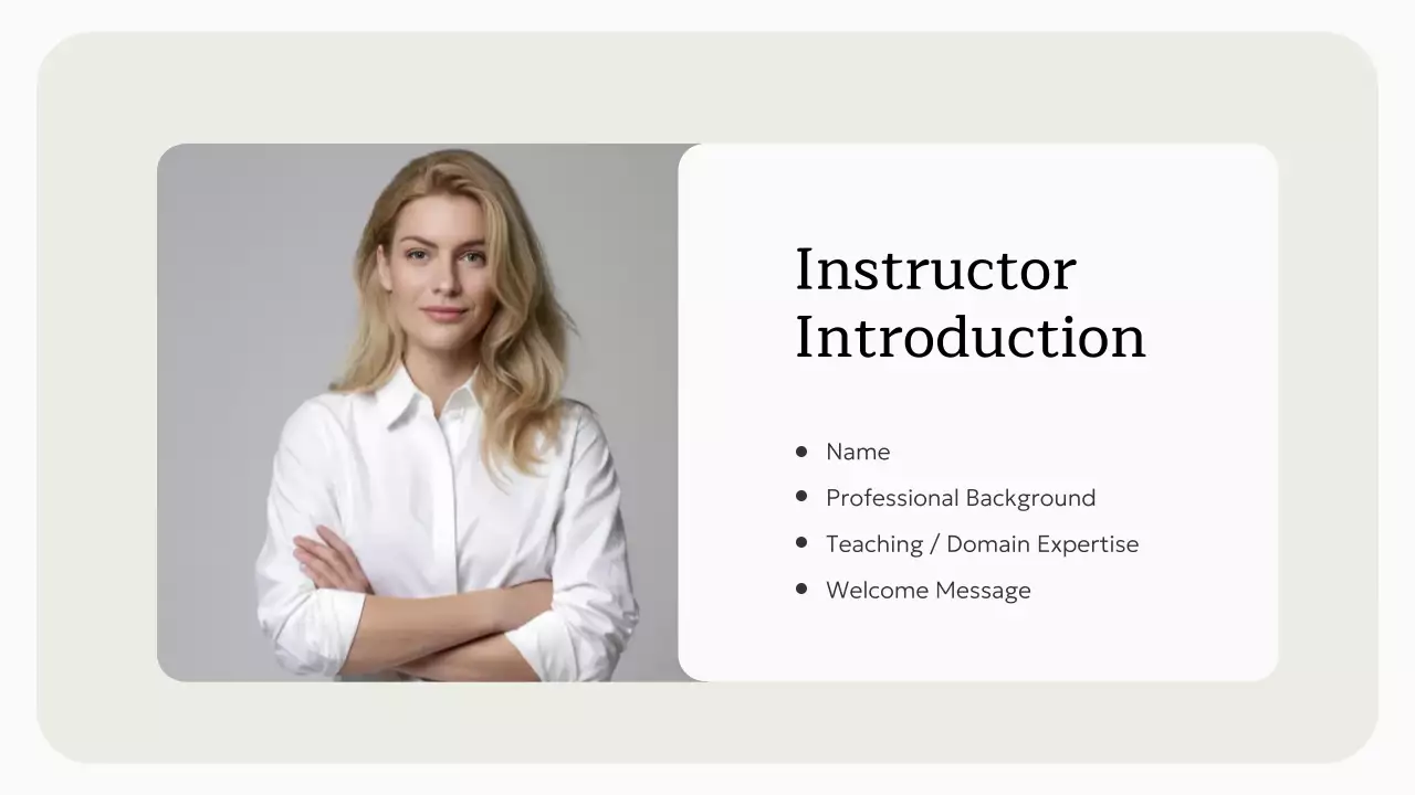 Undangan Kursus AI Minimalis Warna Beige