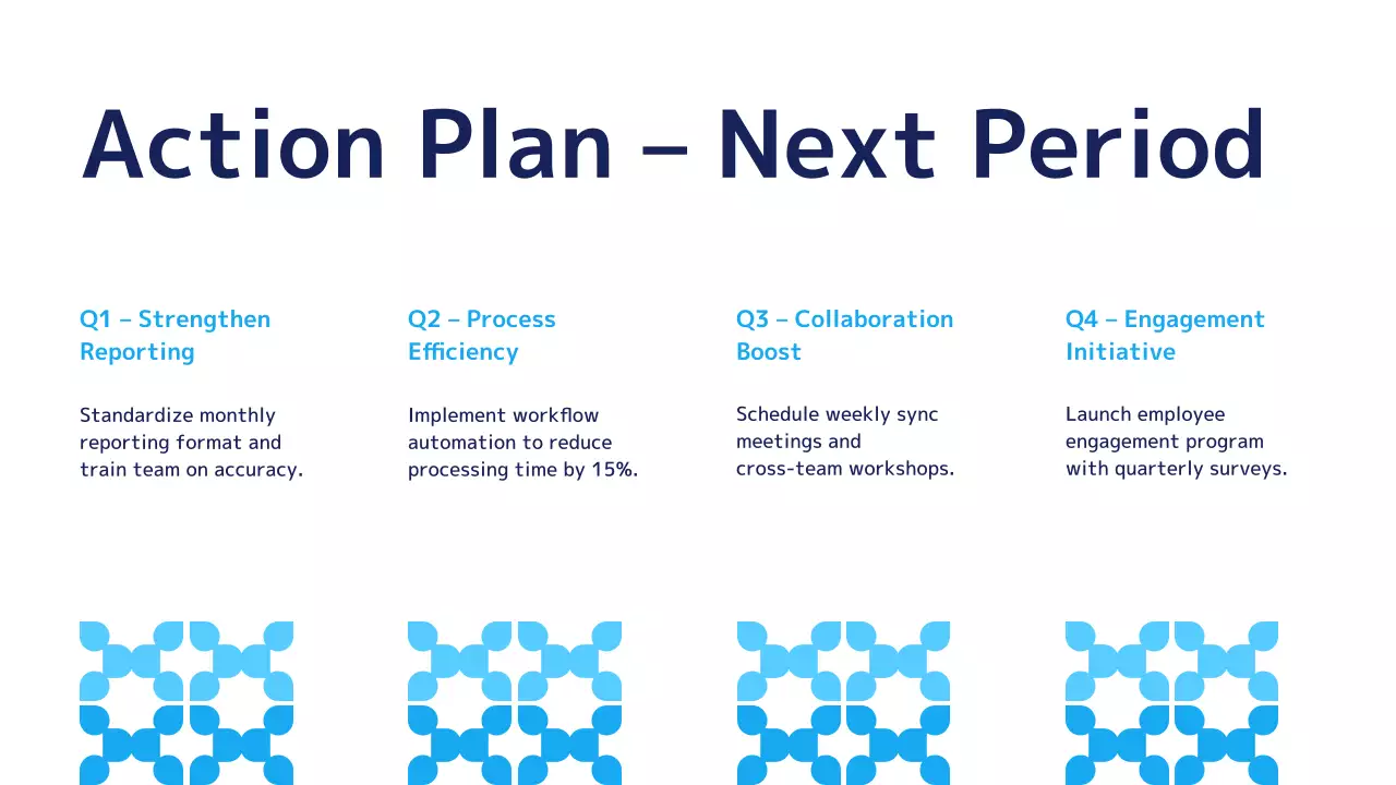 블루 기하 성능 보고서