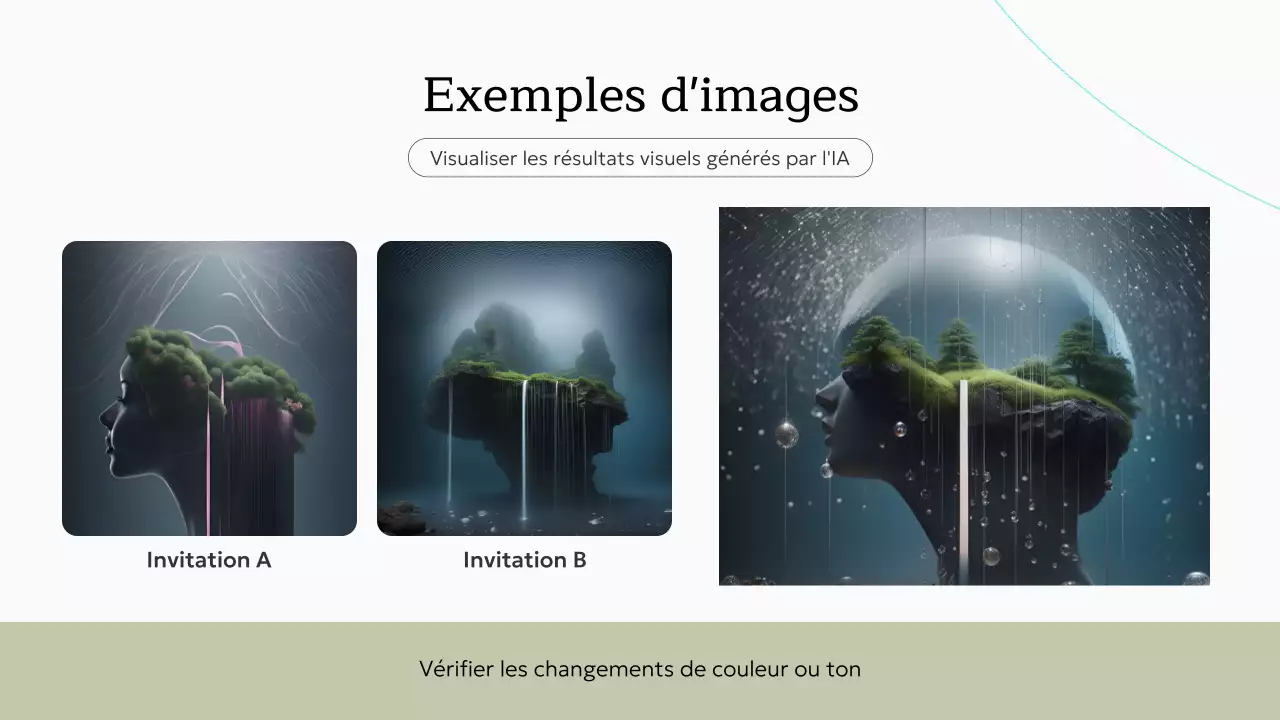 Invitation à un cours d'IA minimaliste beige - Présentation