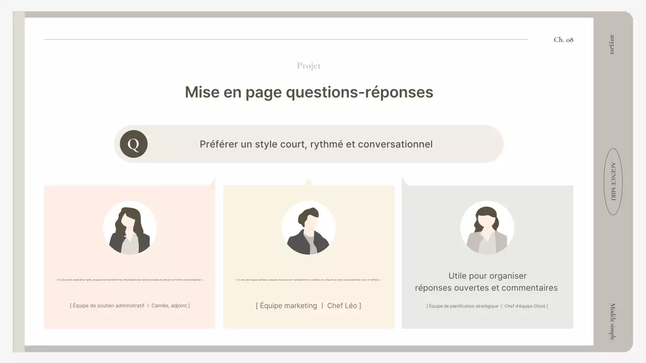 Manuel de rapport de base beige