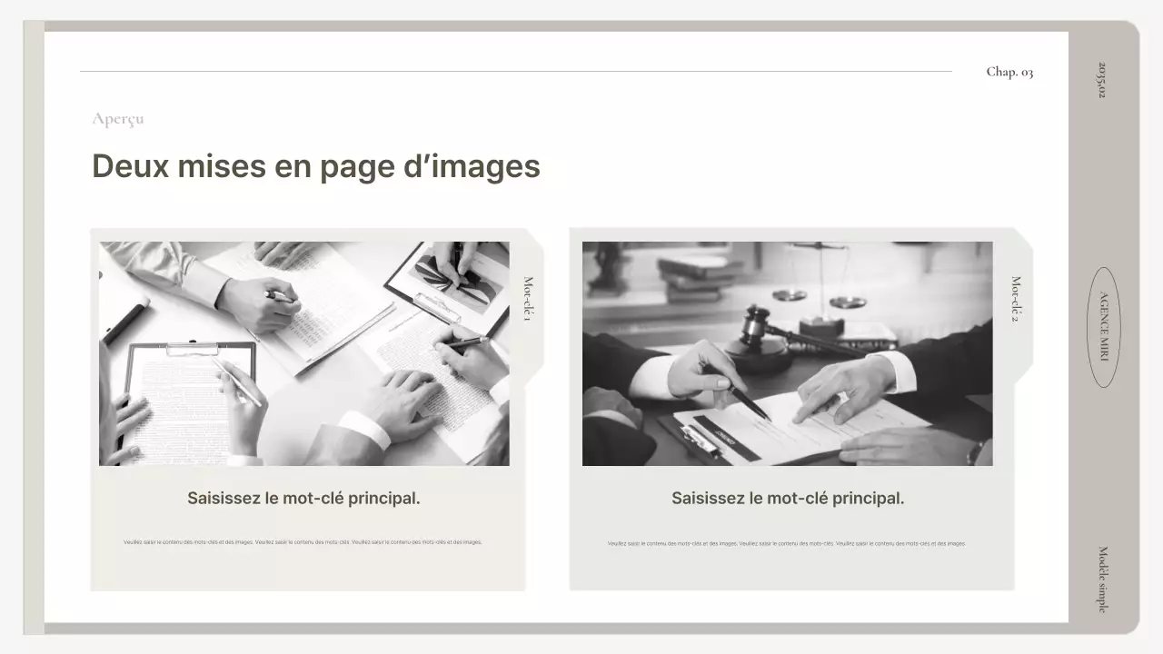 Manuel de rapport de base beige