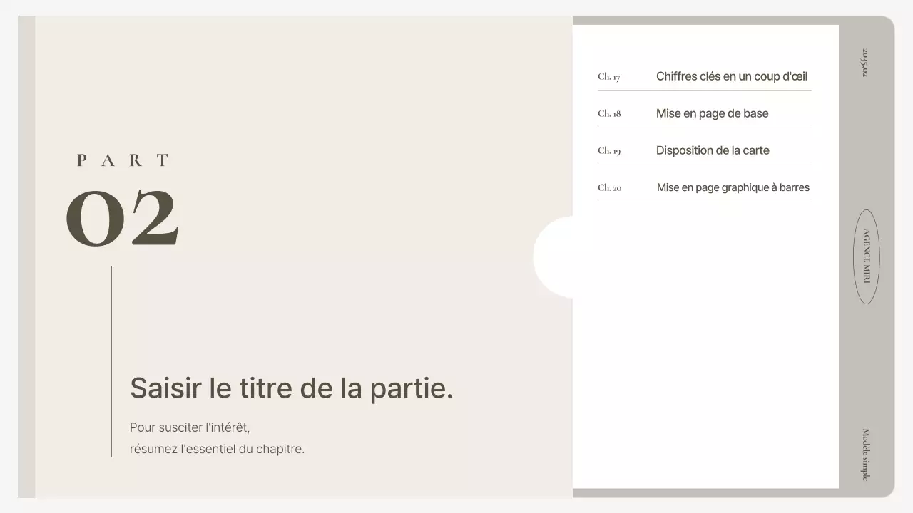 Manuel de rapport de base beige