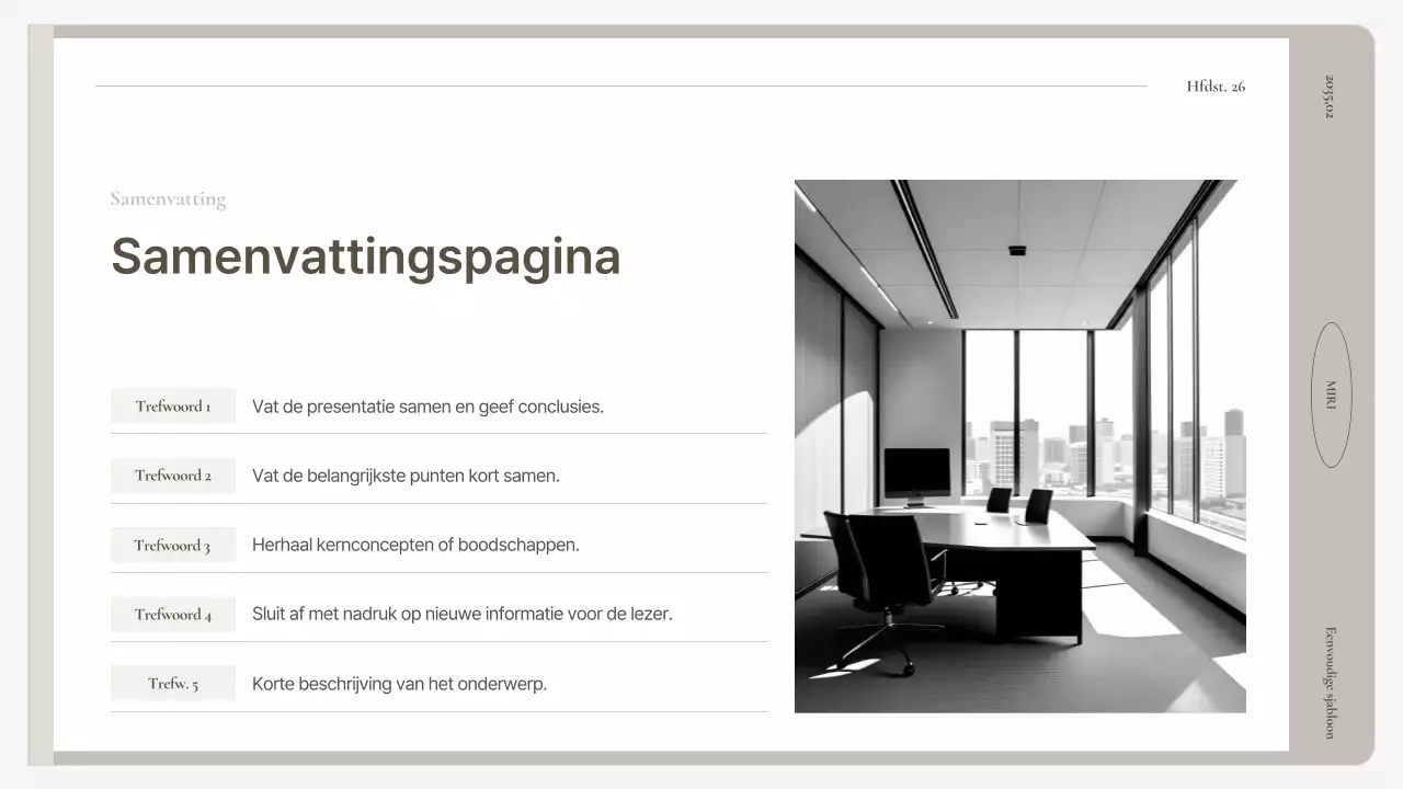 Beige Basis Rapporthandleiding