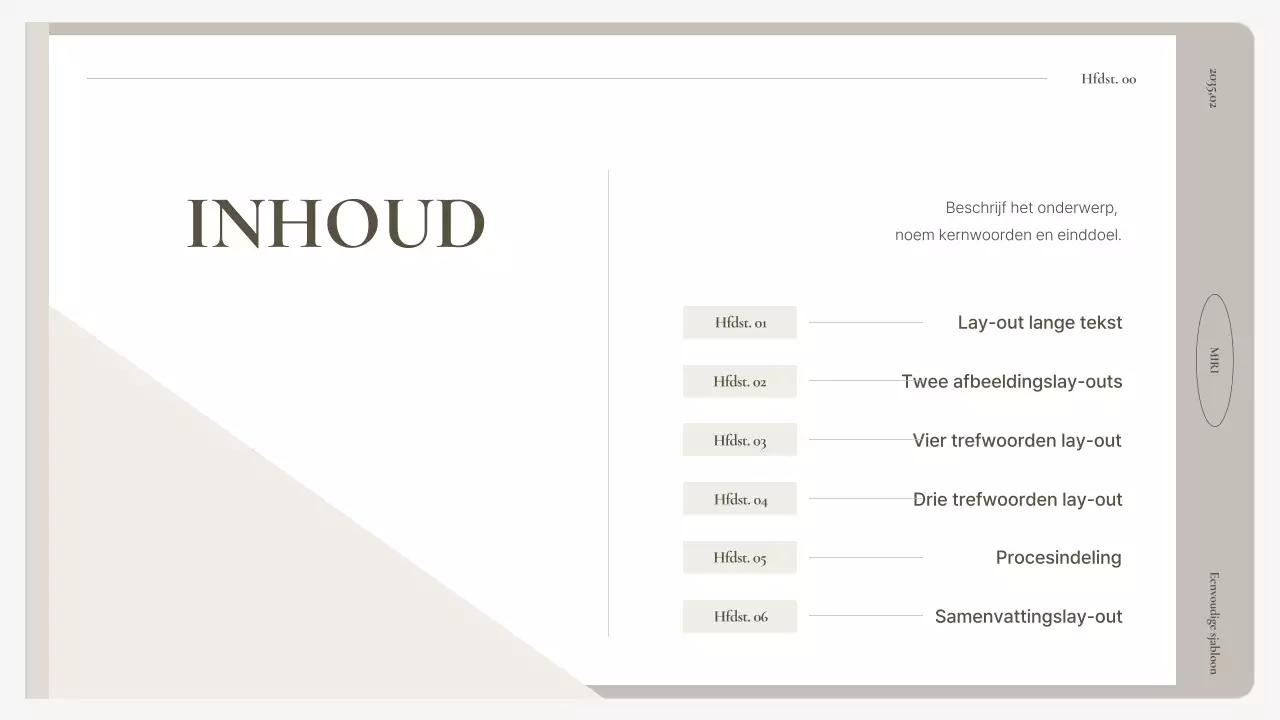 Beige Basis Rapporthandleiding