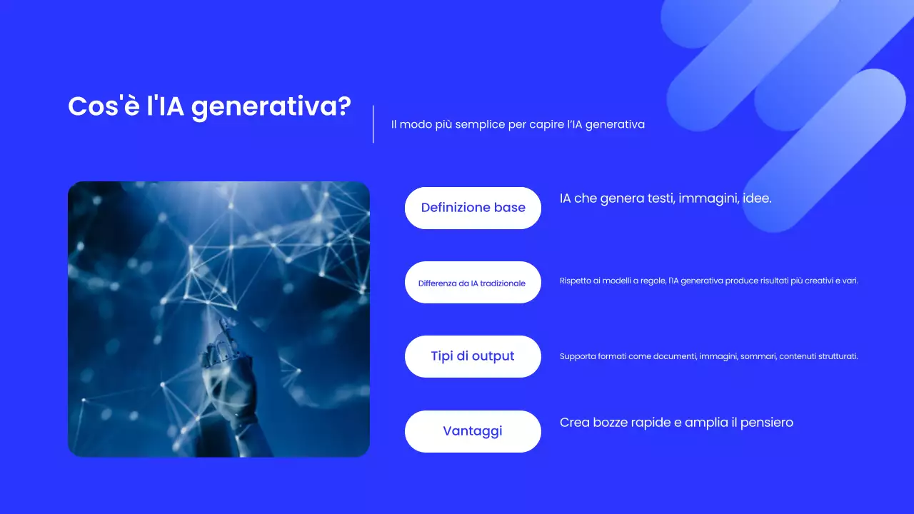 Presentazione dell'evento di formazione Blue Modern AI