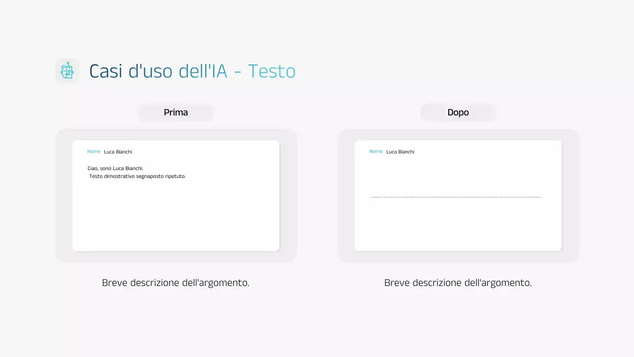 Presentazione dell'annuncio di formazione Blue Modern AI