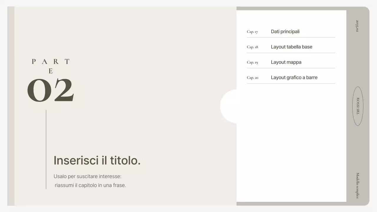 Manuale del rapporto di base Beige