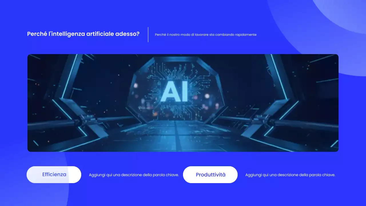 Presentazione dell'evento di formazione Blue Modern AI