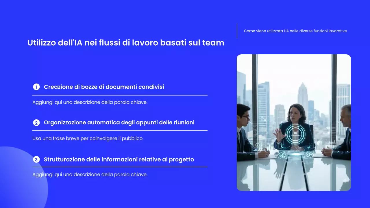 Presentazione dell'evento di formazione Blue Modern AI