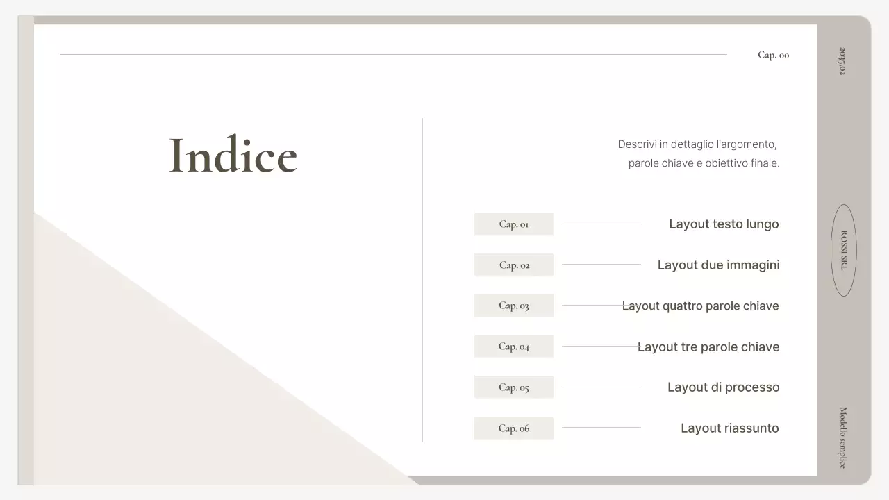 Manuale del rapporto di base Beige