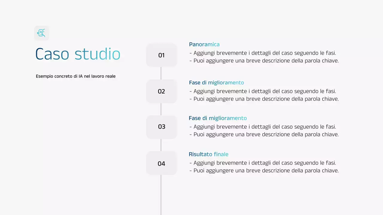 Presentazione dell'annuncio di formazione Blue Modern AI