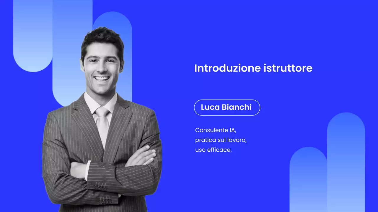 Presentazione dell'evento di formazione Blue Modern AI