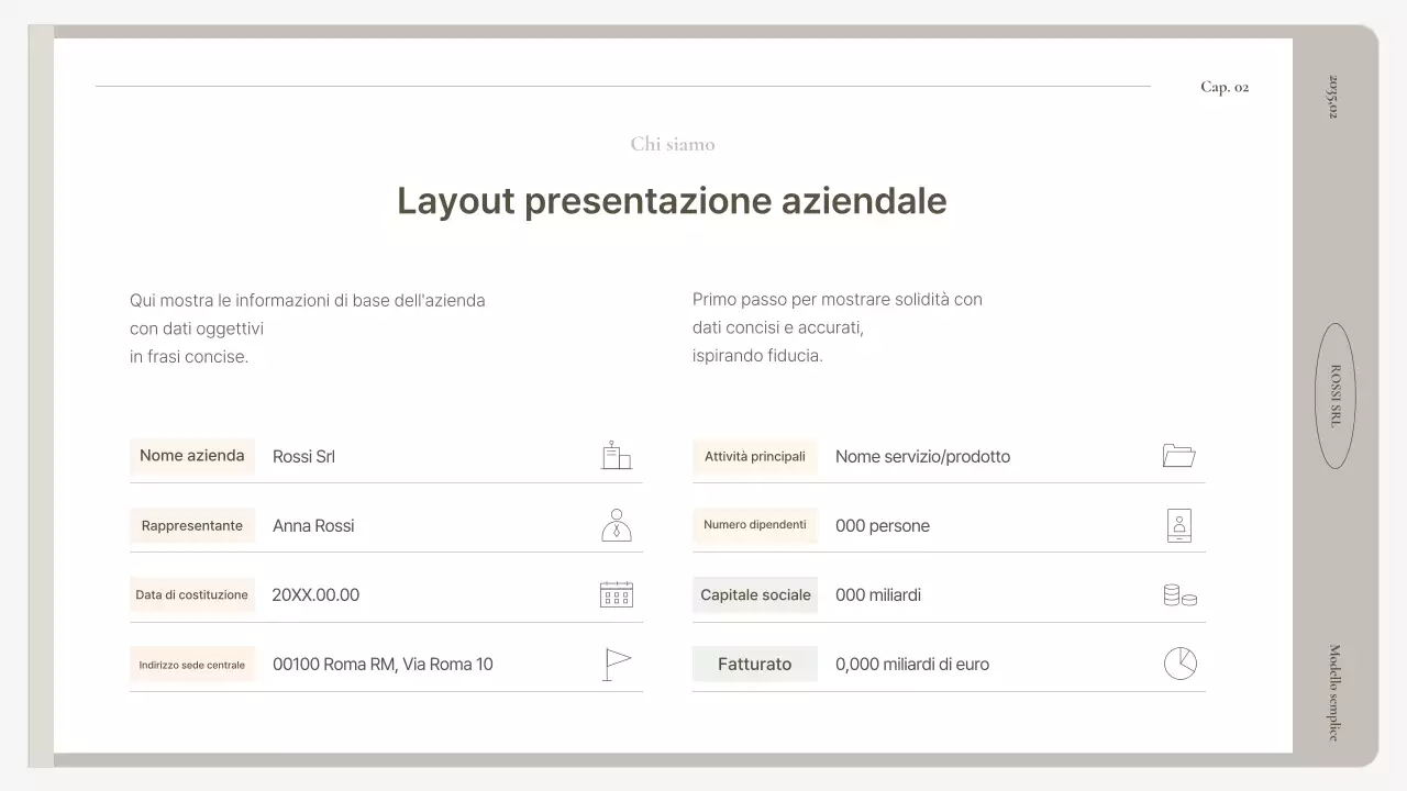 Manuale del rapporto di base Beige