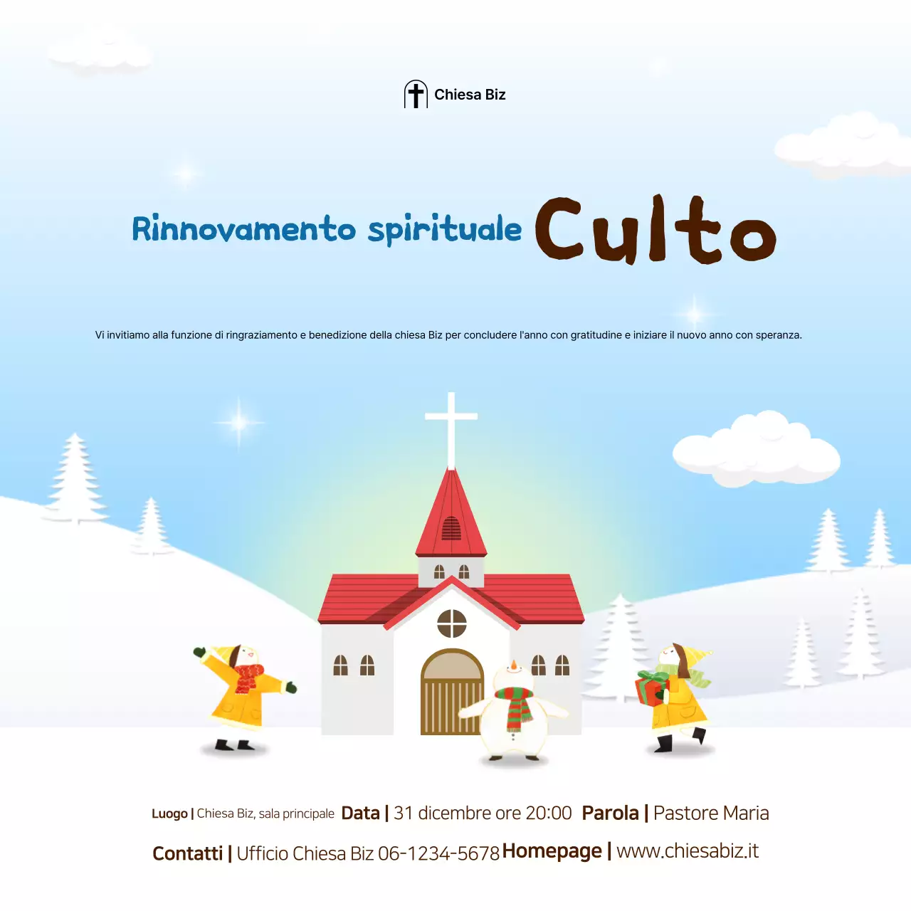 Guida al culto semplice del cielo blu