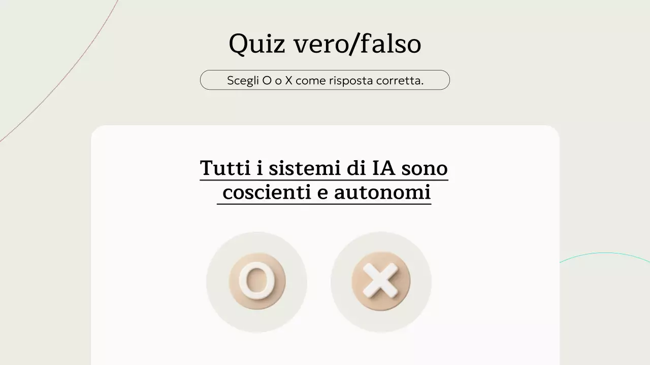 Invito al corso di intelligenza artificiale minimale beige Presentazione