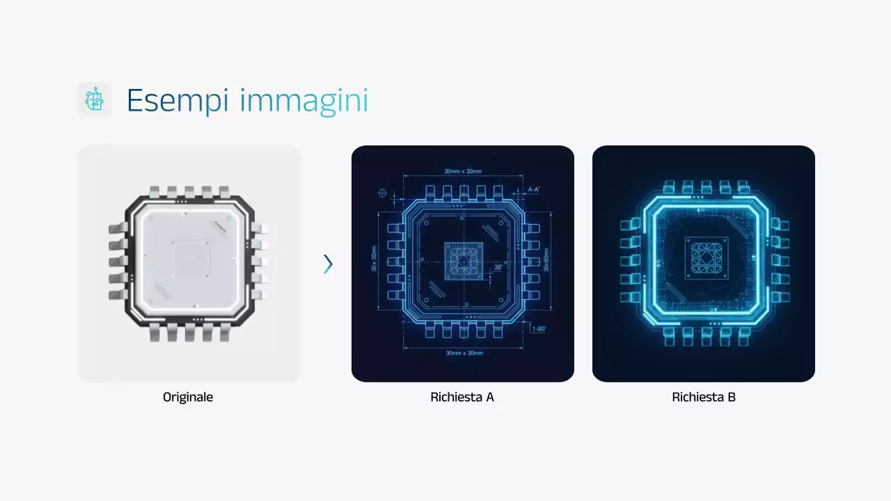 Presentazione dell'annuncio di formazione Blue Modern AI