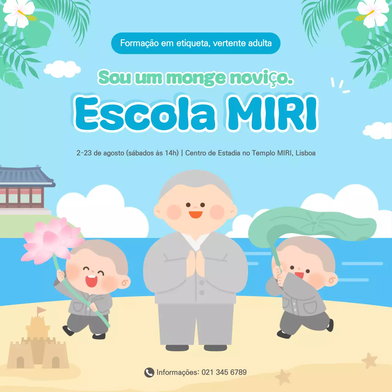 Evento educativo para bebês Sky Blue