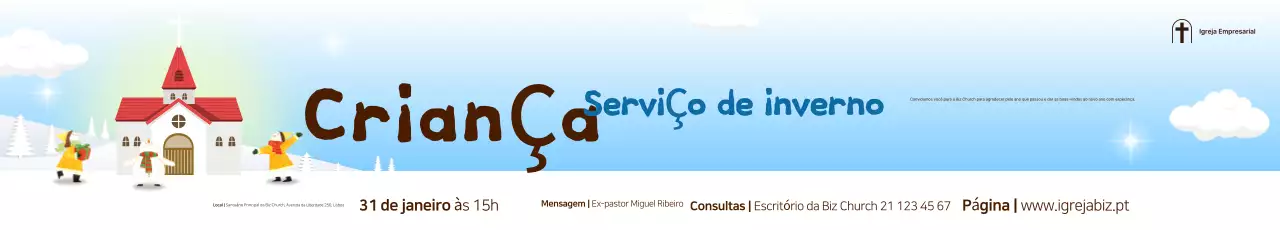 Guia de Adoração Simples Azul Celeste