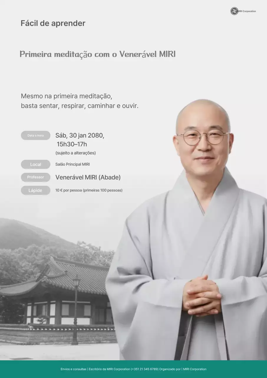 Guia de Meditação Simples Gray