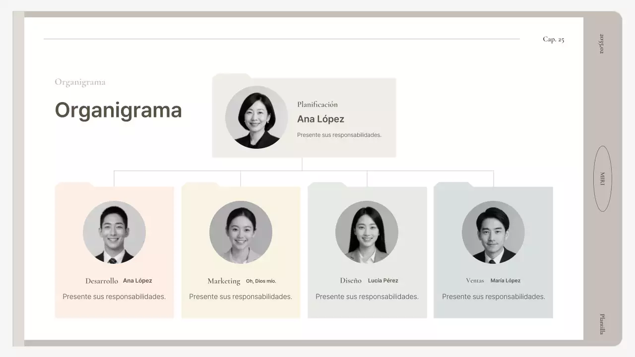 Manual de informe básico en beige