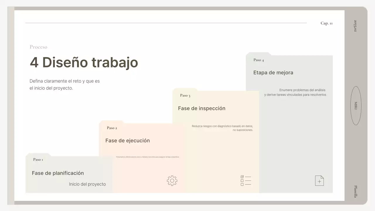 Manual de informe básico en beige