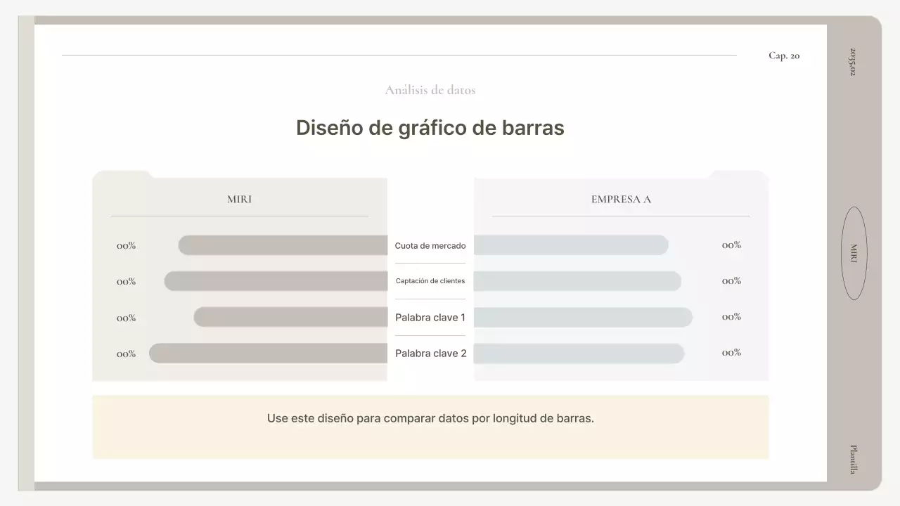 Manual de informe básico en beige