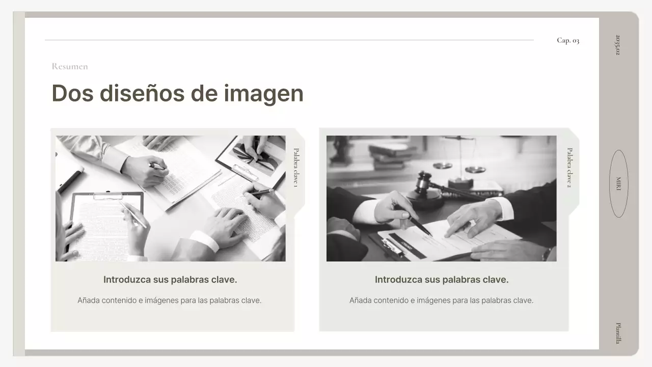 Manual de informe básico en beige