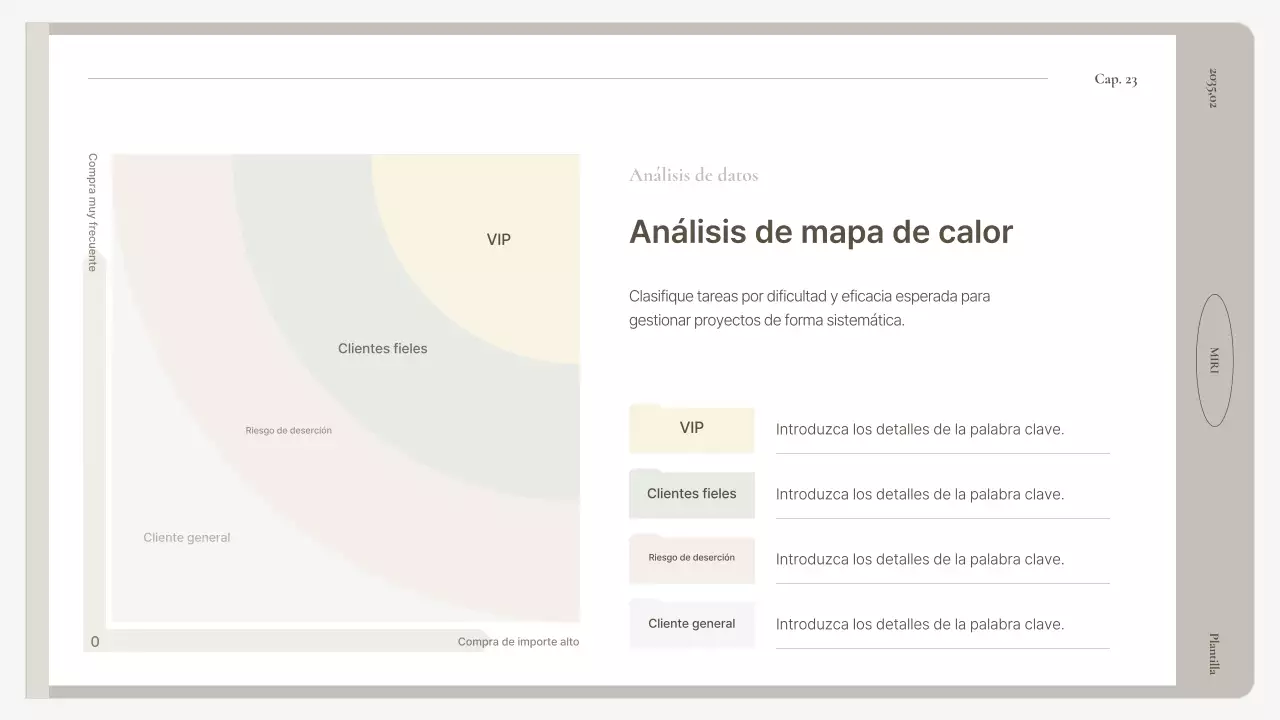 Manual de informe básico en beige