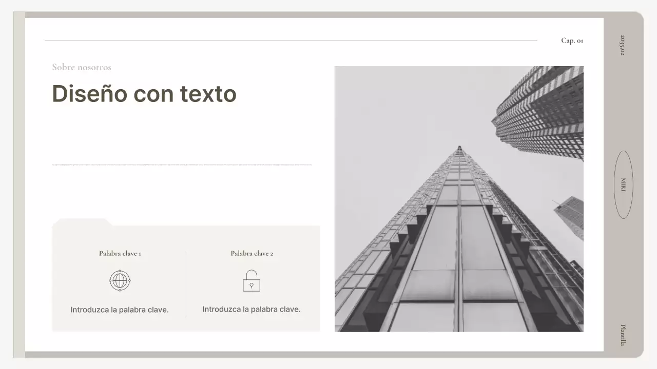 Manual de informe básico en beige