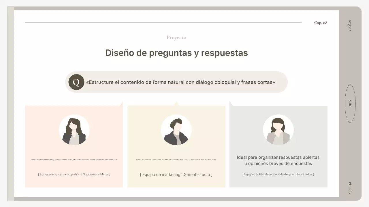 Manual de informe básico en beige