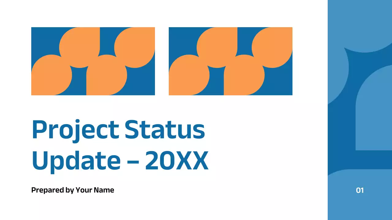 파란색 기하학 프로젝트 보고서