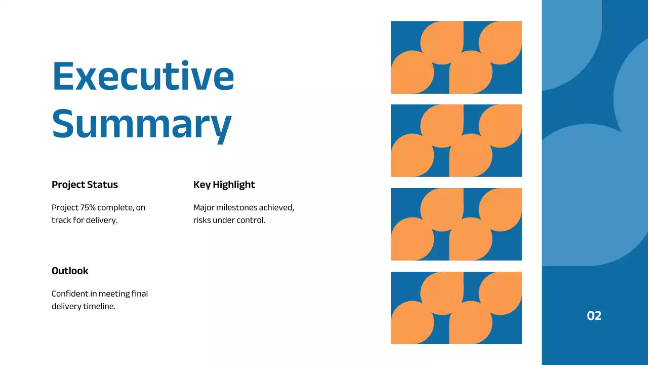 파란색 기하학 프로젝트 보고서