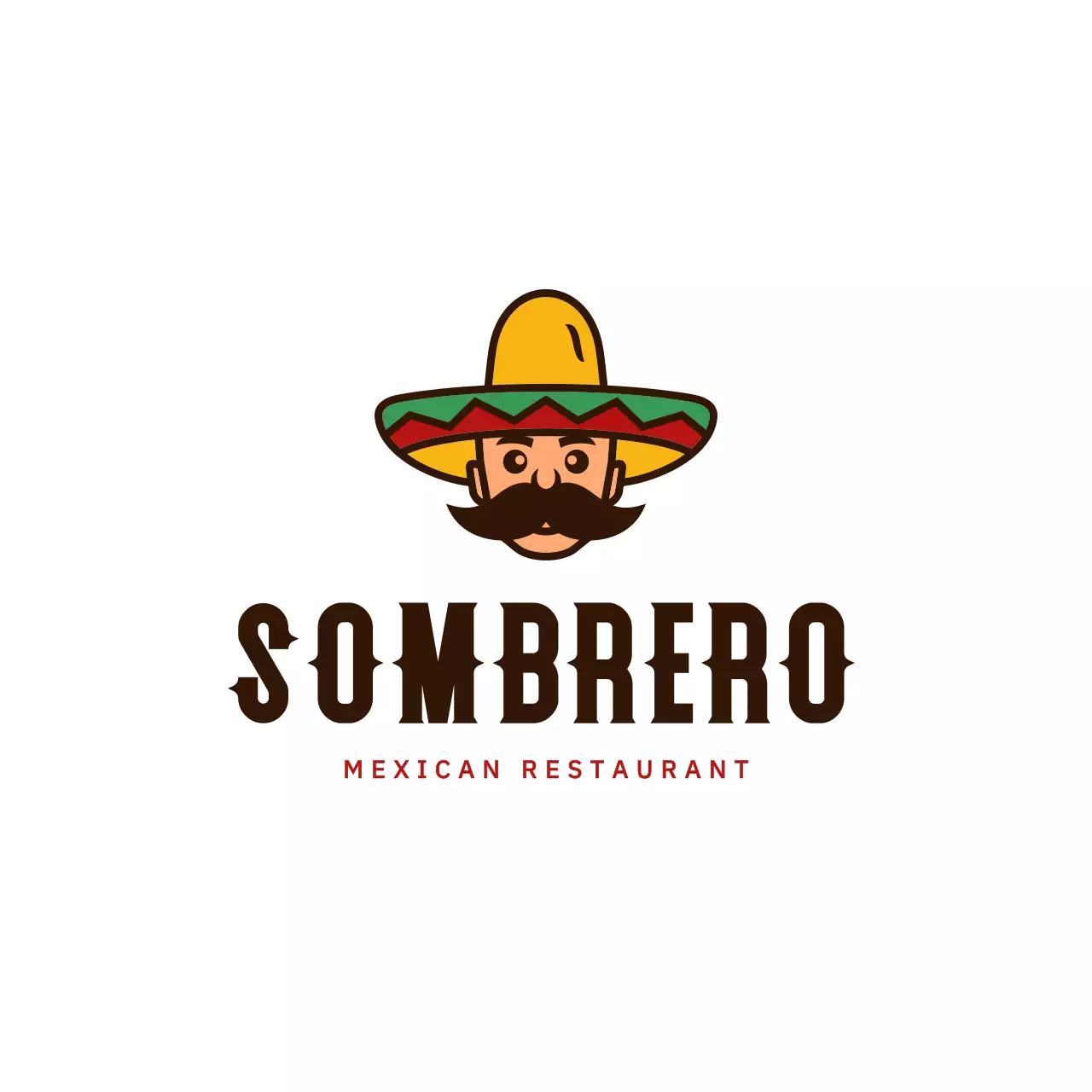 colorful traditional restaurant for brand identity