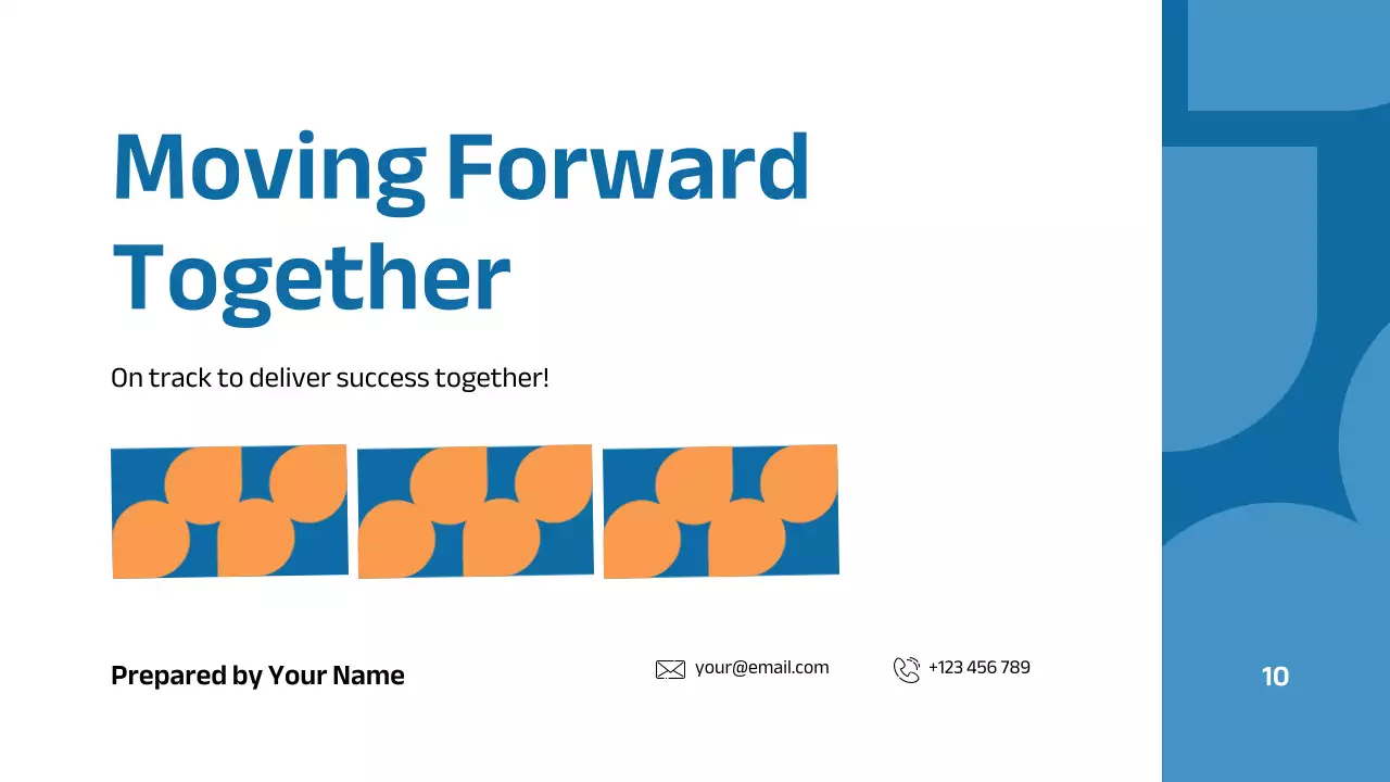 파란색 기하학 프로젝트 보고서