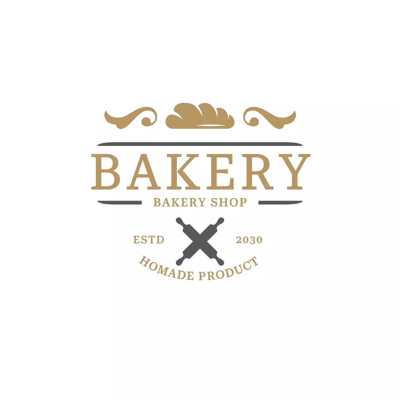 beige vintage bakery advertisement