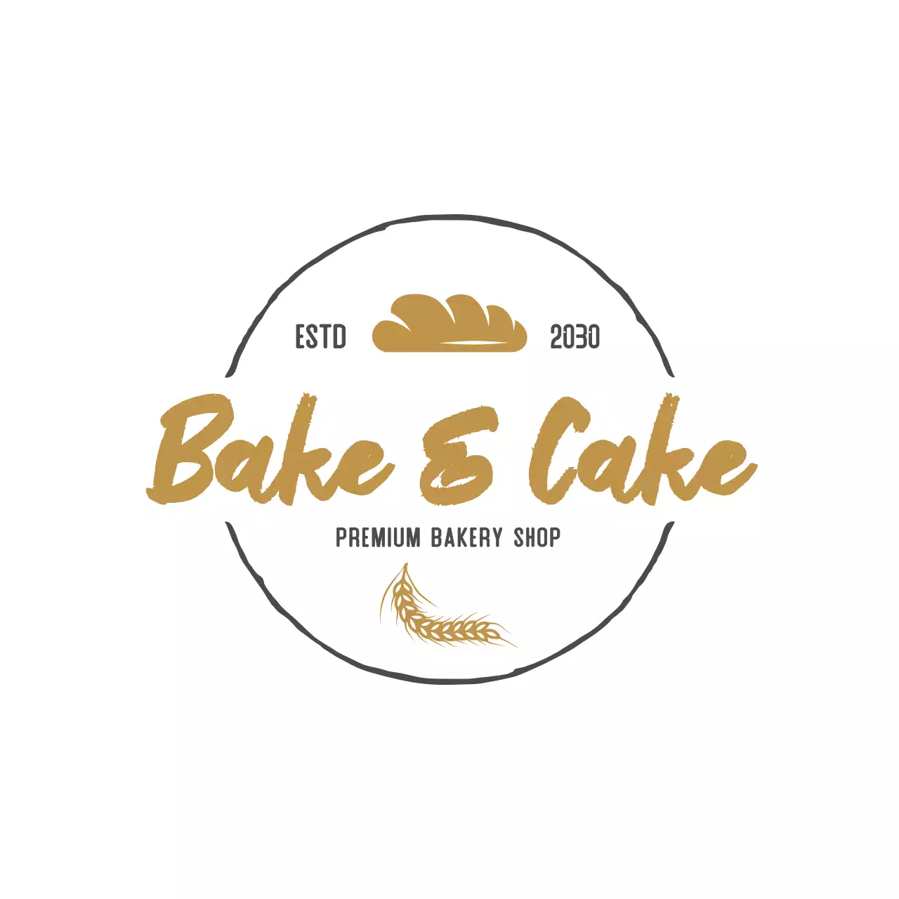 brown rustic bakery advertisement