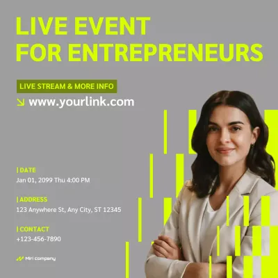 acara bisnis modern abu-abu